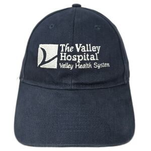 KC Caps Baseball Cap Blue OSFM The Valley Hospital Health System Hat Strapback